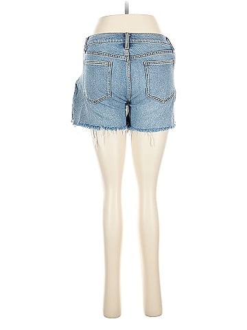 Hatch Denim Shorts (view 2)