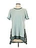 LOGO Lounge Teal Short Sleeve Top Size S - photo 1