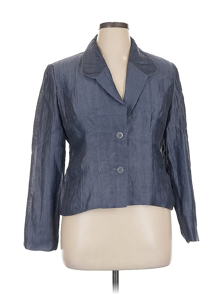 ZOEY Pre-owned Blazer Jacket In Blue
