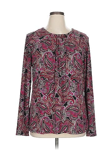 Liz Claiborne Career Long Sleeve Blouse (view 1)