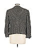 Armani Collezioni Houndstooth Gray Jacket Size 12 - photo 2