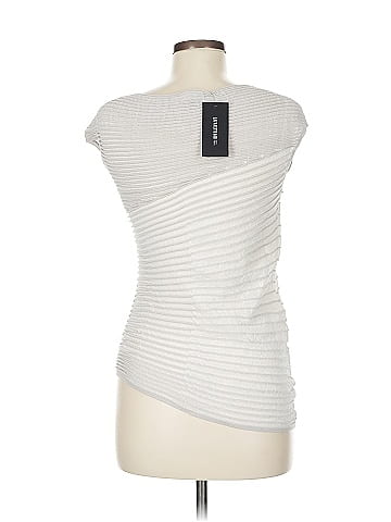 Lafayette 148 New York Short Sleeve Top (view 2)
