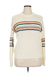 Hem & Thread Pullover Sweater