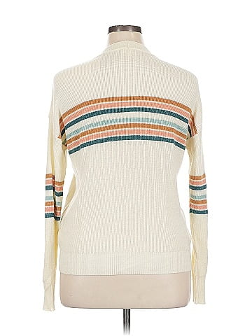 Hem & Thread Pullover Sweater (view 2)