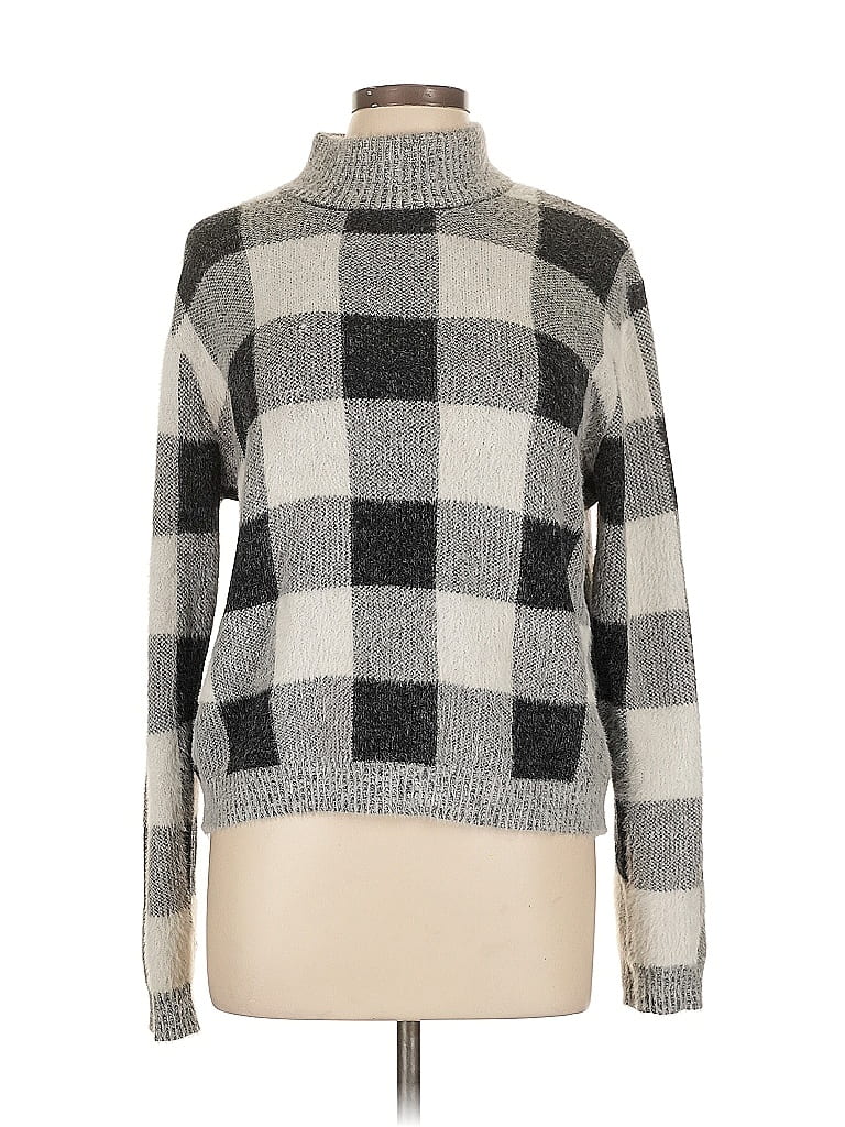 Pre-owned Mi Ami Turtleneck Sweater In Gray