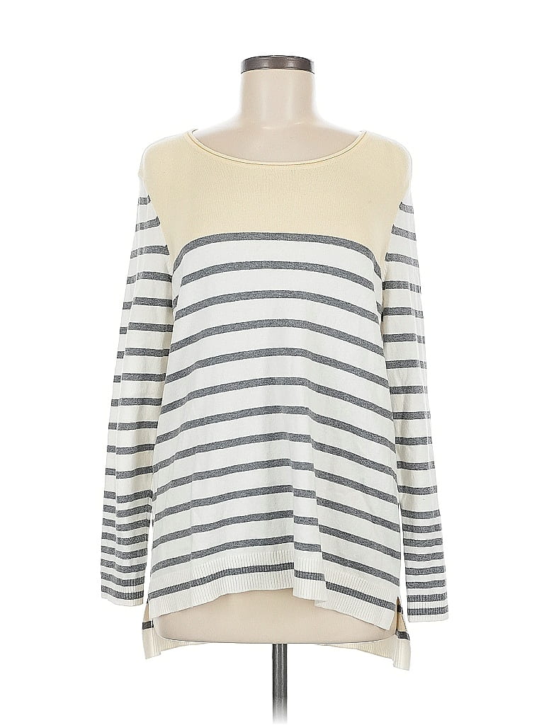 ZENERGY BY CHICO'S Pre-owned Pullover Sweater In White