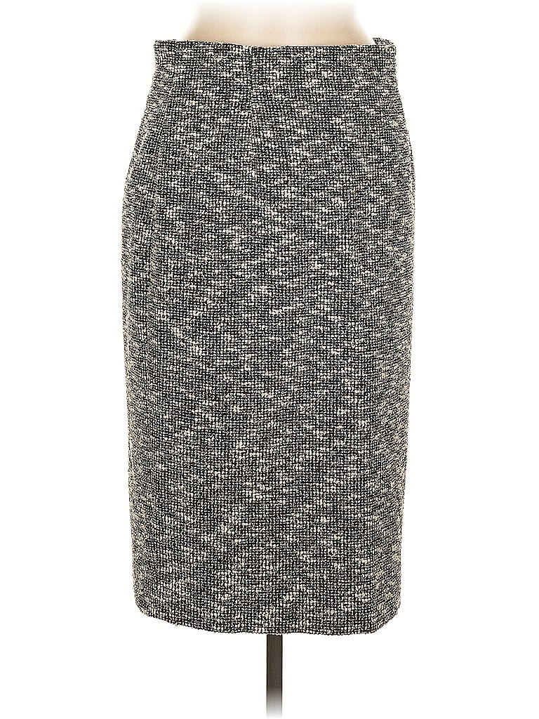 Pre-owned Lafayette 148 Casual Skirt In Gray