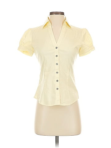 Express Design Studio Short Sleeve Blouse (view 1)