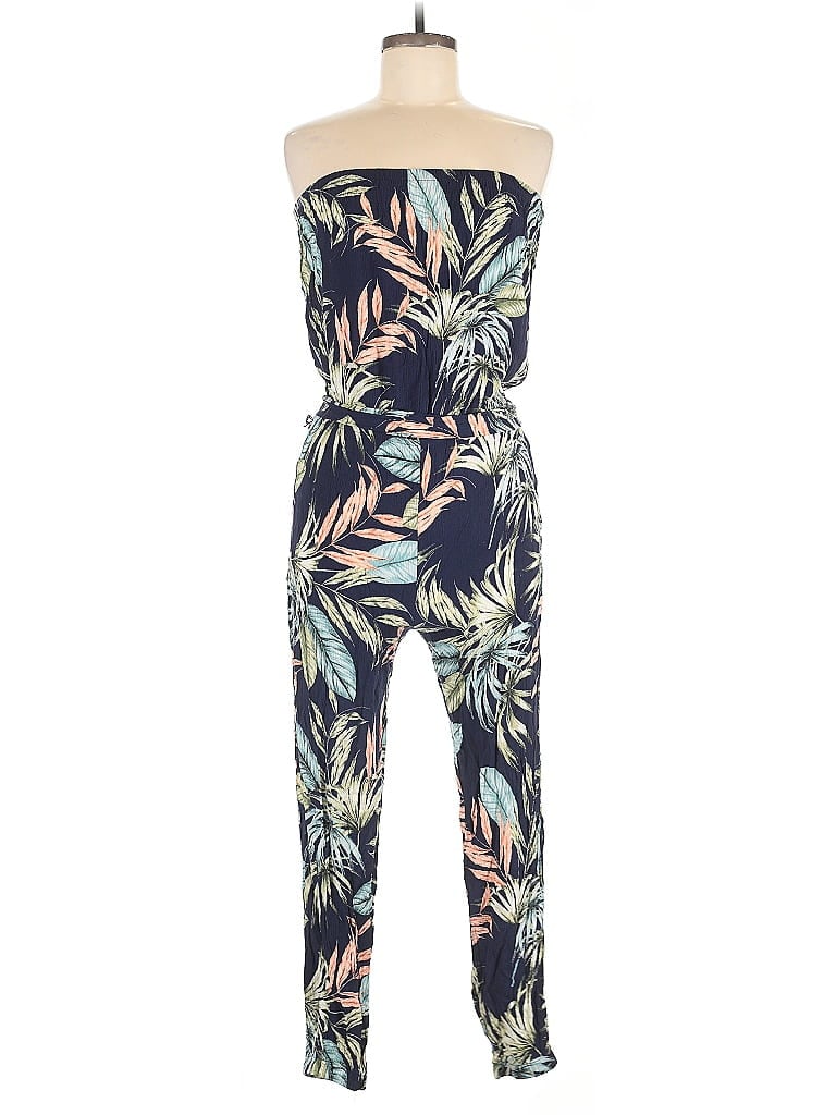 Click to view more detailed imagery on our partner's website Pre-owned The Vanity Room Jumpsuit In Blue