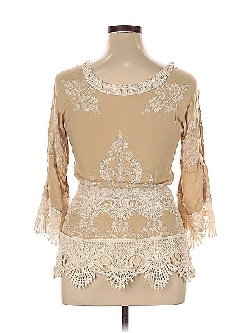 Solitaire 3/4 Sleeve Top (view 2)