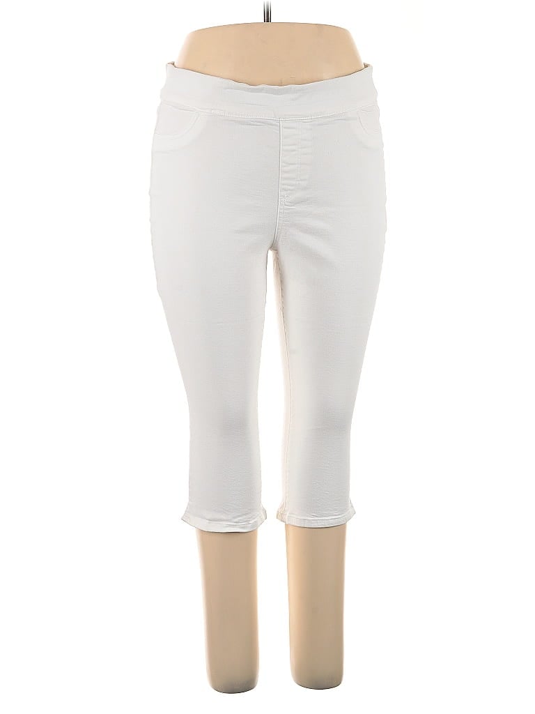 Pre-owned Lane Bryant Casual Pants In White