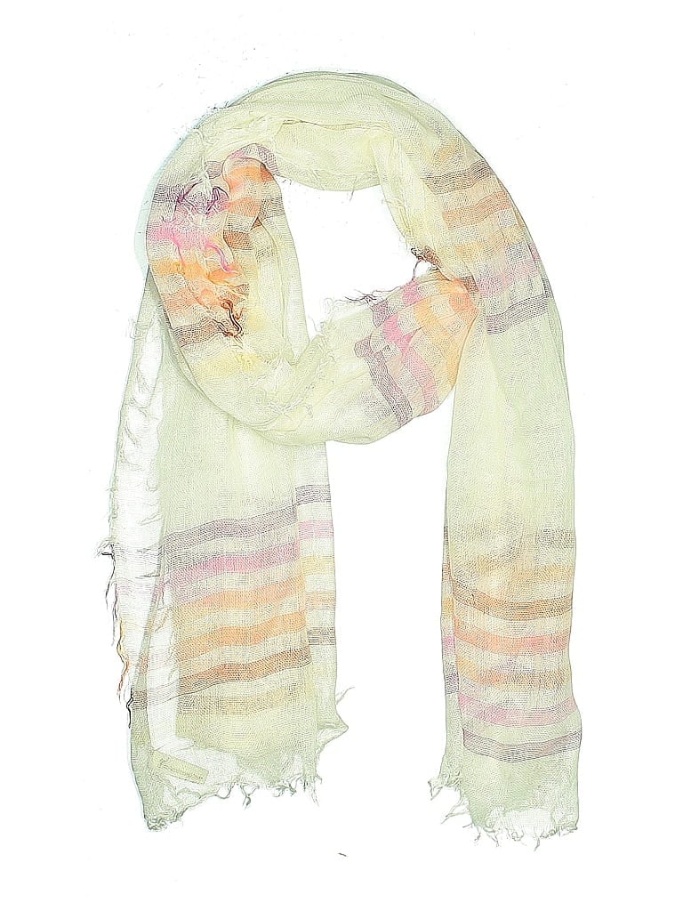 Pre-owned Collection Eighteen Scarf In White