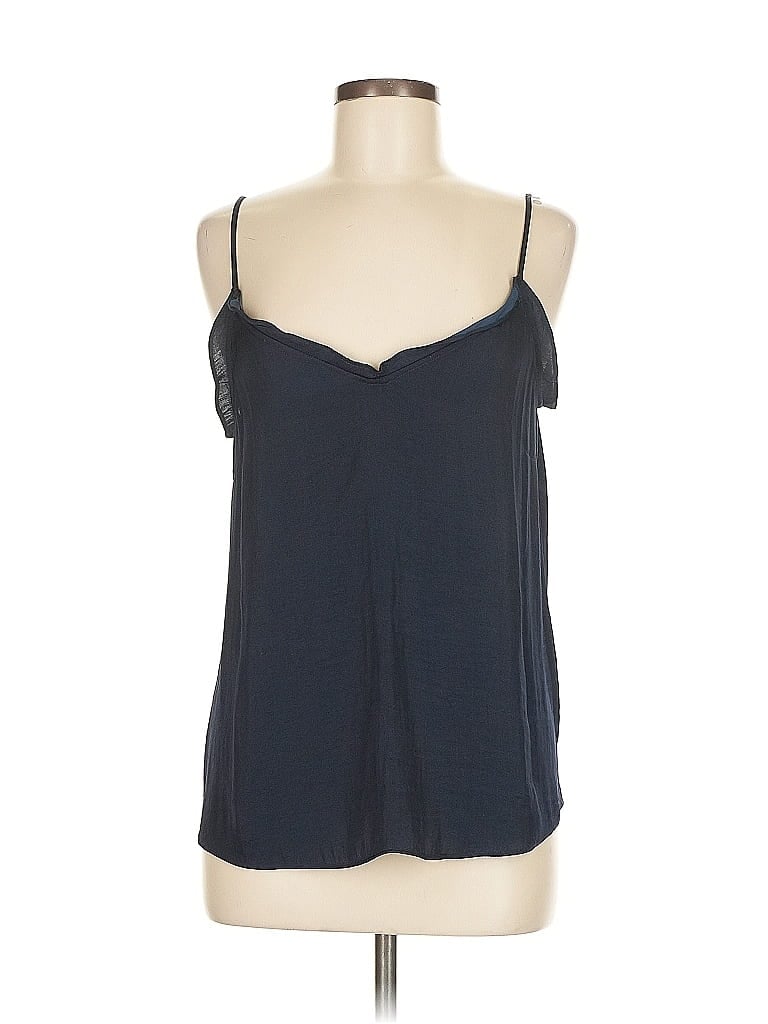 Pre-owned Vince Camuto Sleeveless Blouse In Blue