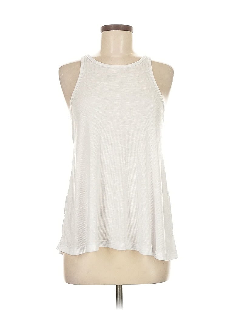 Pre-owned Free People Tank Top White Halter Neckline Tops