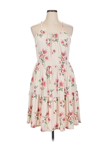 Perfect Peach Casual Dress (view 1)