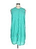 Mossimo 100% Polyester Teal Casual Dress Size XL - photo 1