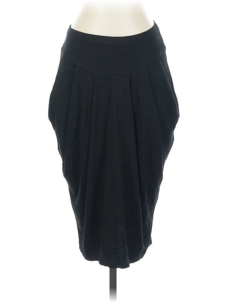 Pre-owned Bebe Casual Skirt In Black