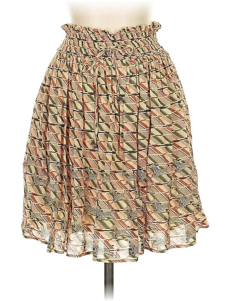 Pre-owned Lil Casual Skirt In Gold