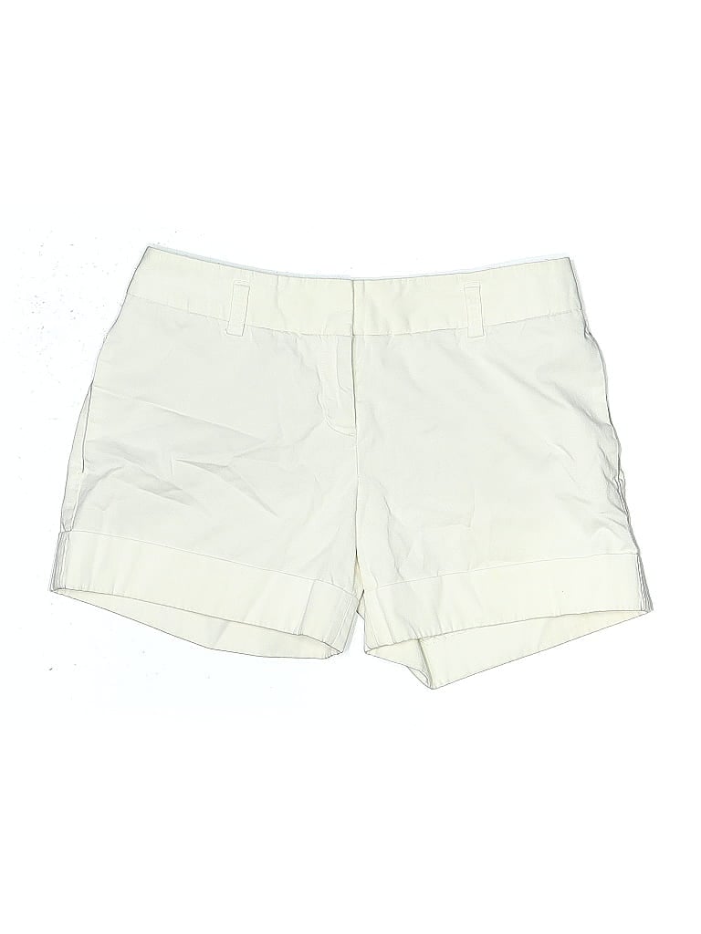 Pre-owned Express Khaki Shorts In White