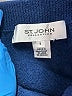 St. John Collection Solid Blue Wool Skirt Size 6 - photo 3