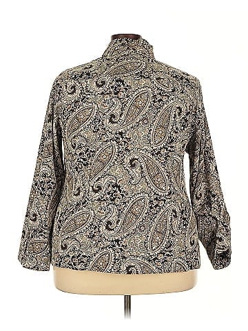 NY Collection 3/4 Sleeve Blouse (view 2)
