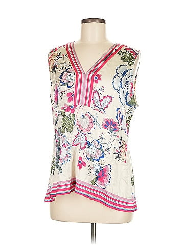Hale Bob Sleeveless Silk Top (view 1)