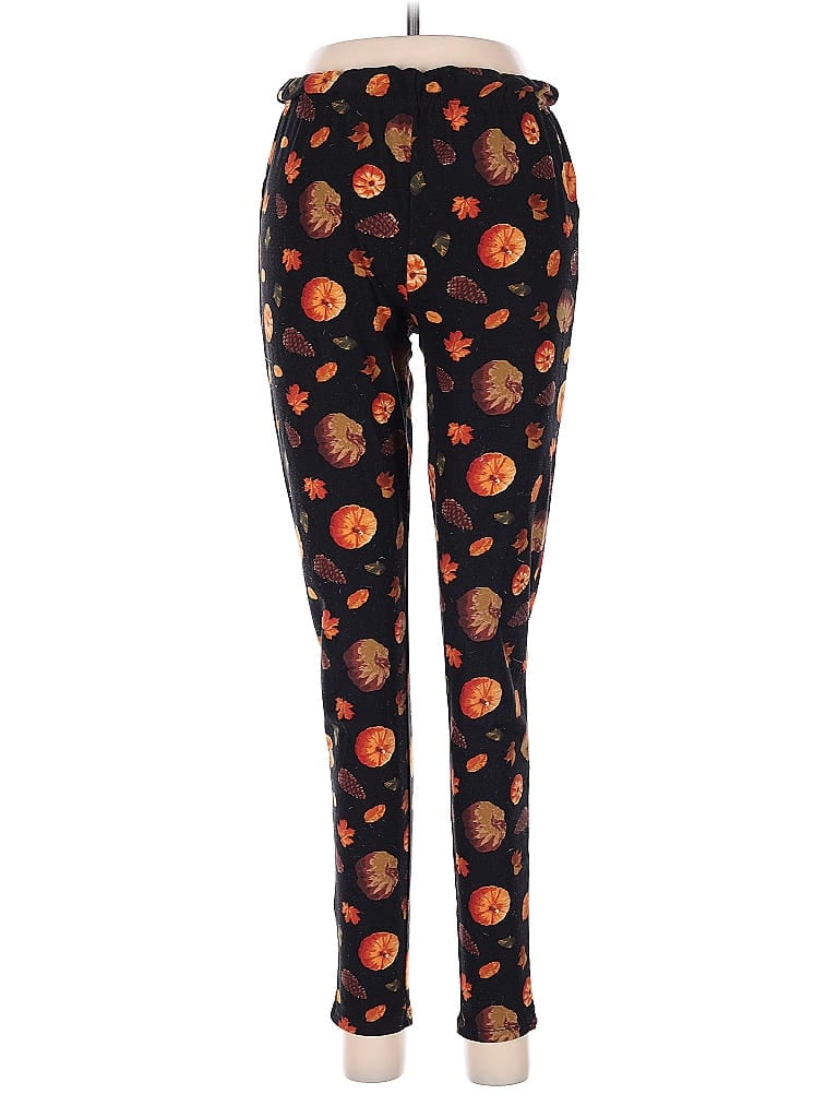 Pre-owned Assorted Brands Leggings In Orange