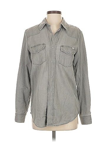 Adriano Goldschmied Long Sleeve Button-Down Shirt (view 1)