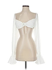 White Fox Long Sleeve Blouse
