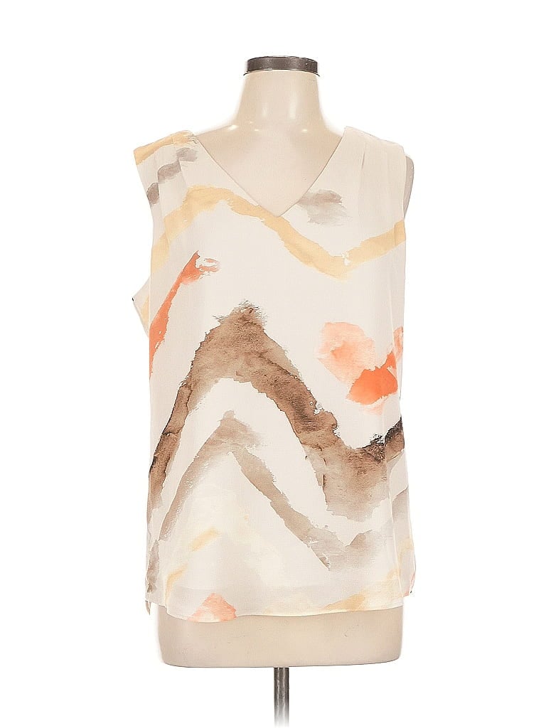 Click to view more detailed imagery on our partner's website Pre-owned Iris Setlakwe Sleeveless Blouse In White