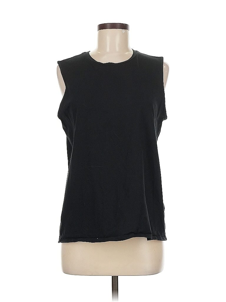 Pre-owned Lululemon Athletica Sleeveless T-shirt In Black
