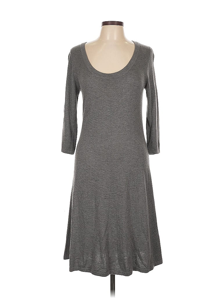 Pre-owned Cynthia Rowley Tjx Casual Dress In Gray