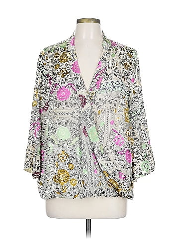 Floreat 3/4 Sleeve Blouse (view 1)