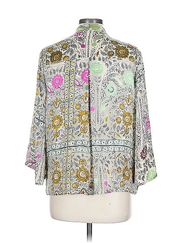 Floreat 3/4 Sleeve Blouse (view 2)
