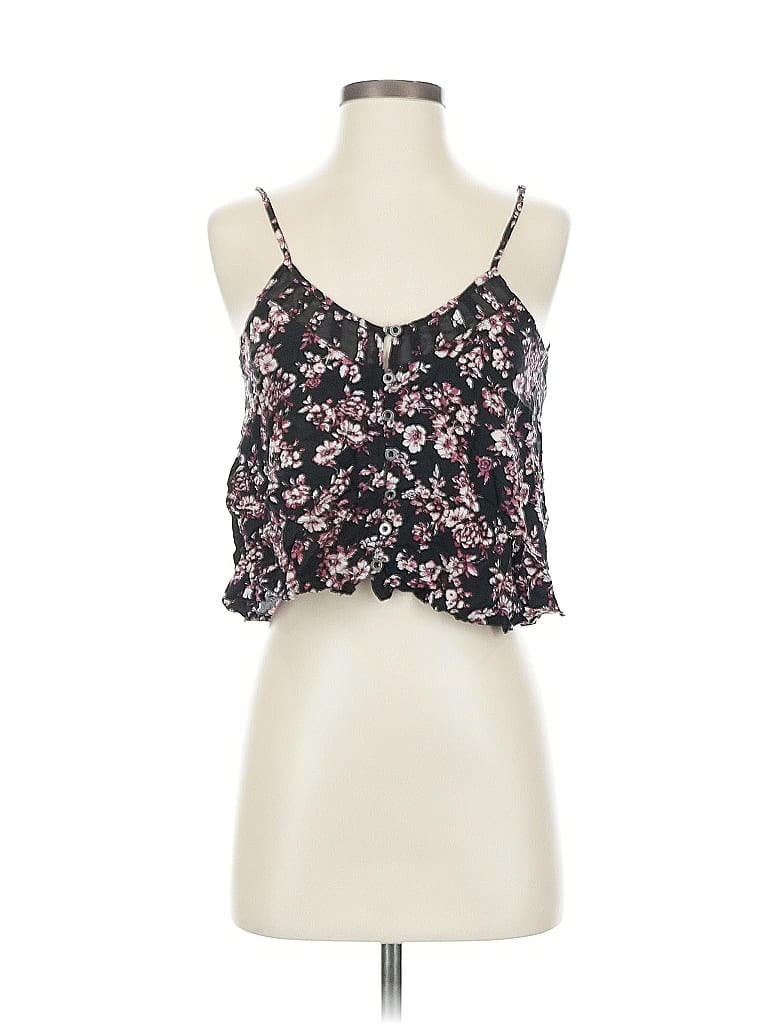 Pre-owned Forever 21 Sleeveless Blouse In Black