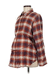 Gap   Maternity Long Sleeve Button Down Shirt