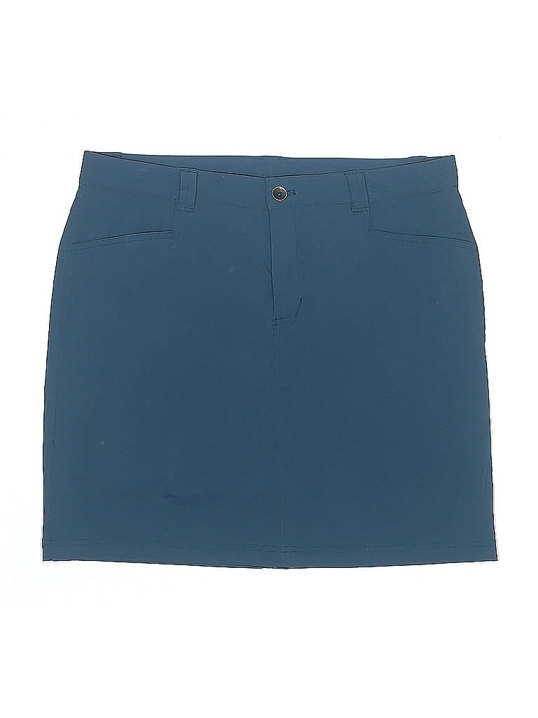 Pre-owned Eddie Bauer Casual Skirt In Blue