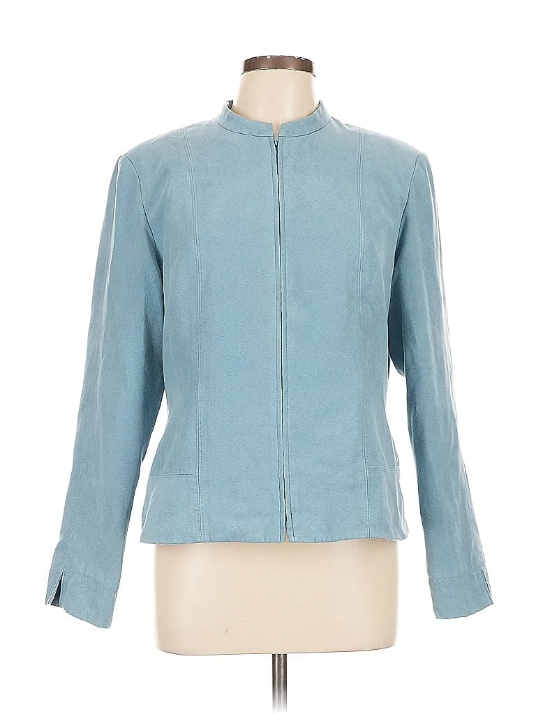 Pre-owned Dressbarn Jacket In Blue