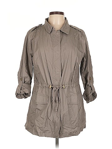Skies Are Blue Trenchcoat (view 1)