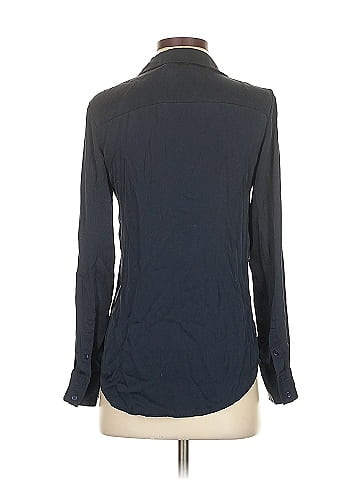 Quince Long Sleeve Silk Top (view 2)