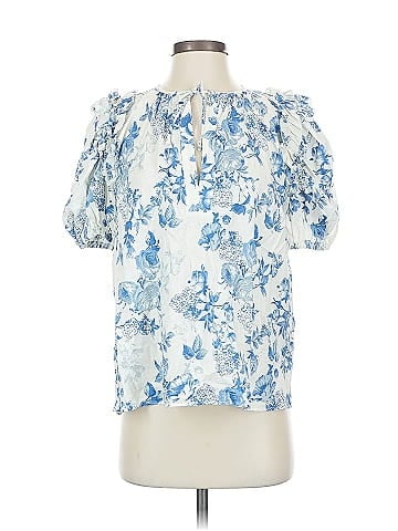 Olivaceous Short Sleeve Blouse (view 1)