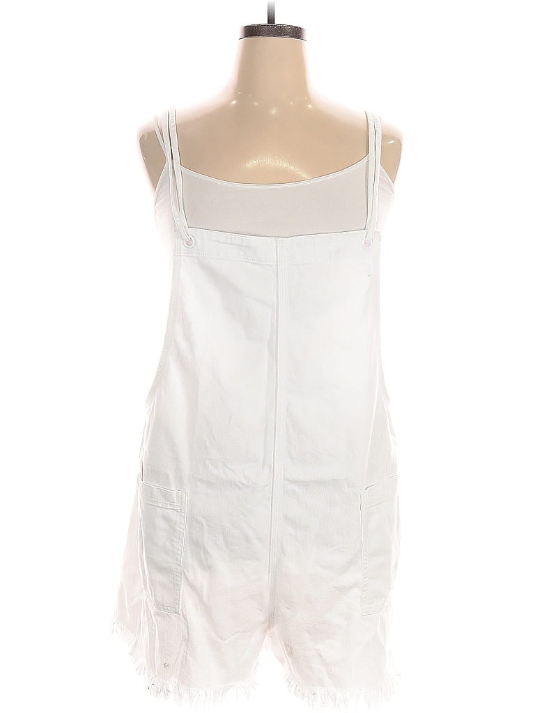 Pre-owned Aerie Romper In White