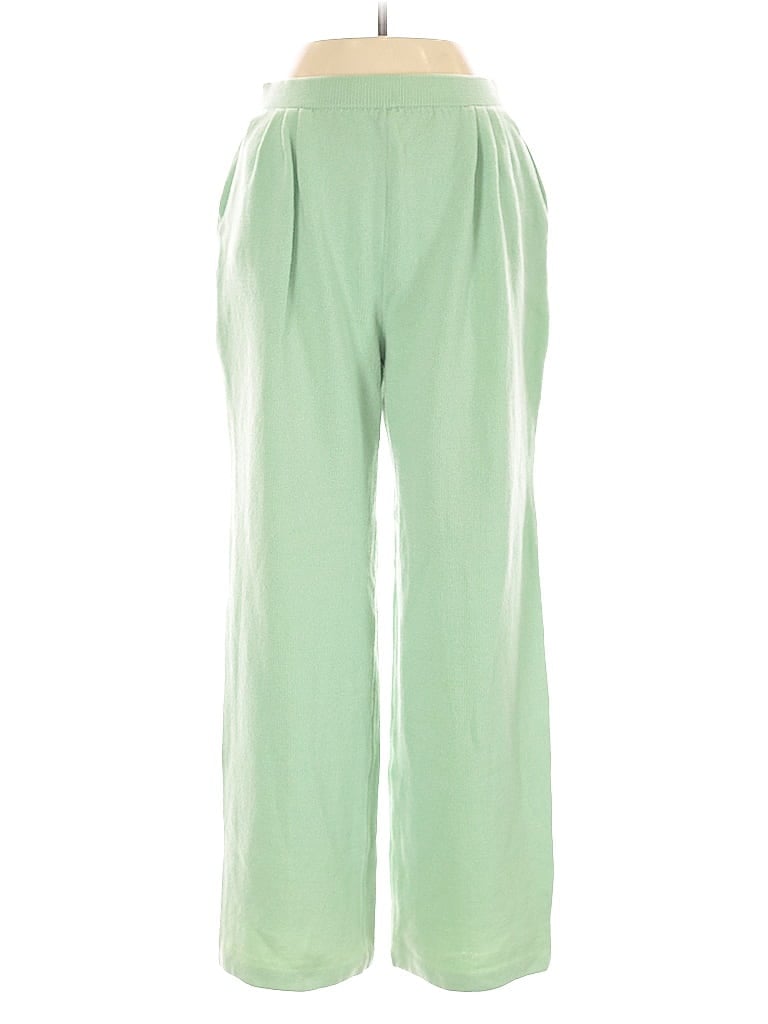 Pre-owned St John Casual Pants In Green
