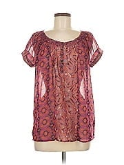 Daisy Fuentes Short Sleeve Blouse
