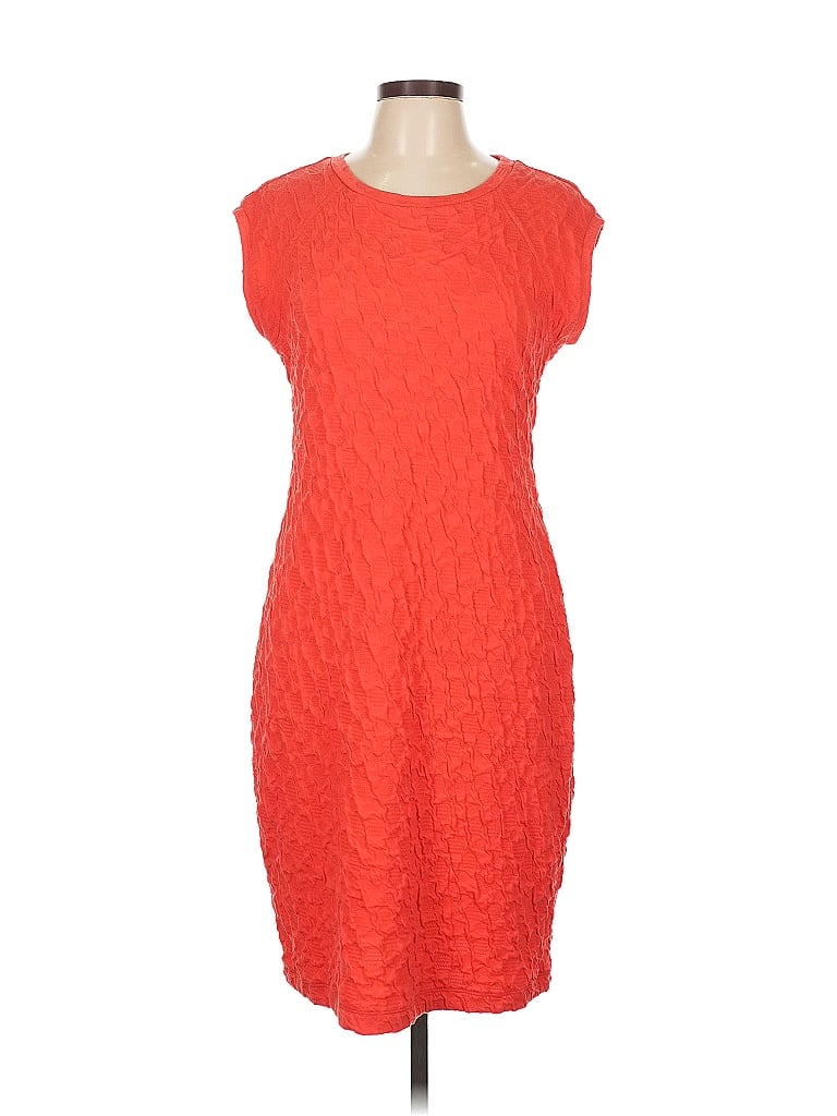 Click to view more detailed imagery on our partner's website Pre-owned Sharagano Cocktail Dress In Orange