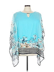 Jm Collection 3/4 Sleeve Blouse
