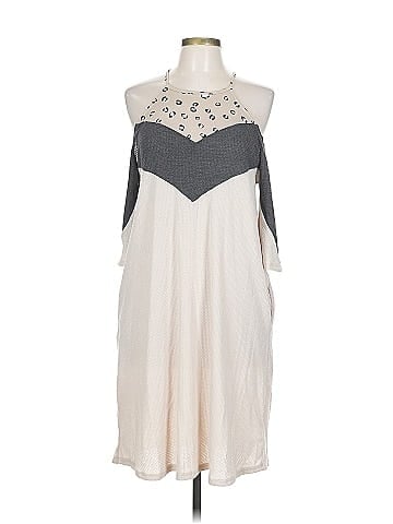 Perfect Peach Casual Dress (view 1)