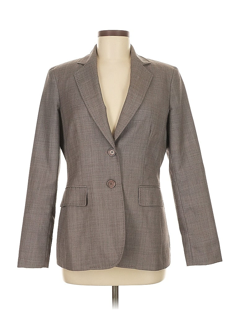 Click to view more detailed imagery on our partner's website Pre-owned Anne Klein Blazer Jacket In Gray