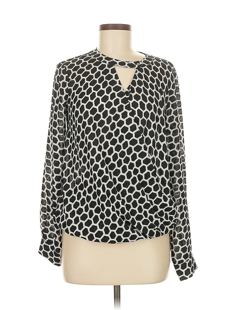 Pre-owned Ro & De Long Sleeve Blouse In Black