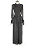 Rebecca Taylor Gray Black Jumpsuit Size 2 - photo 1